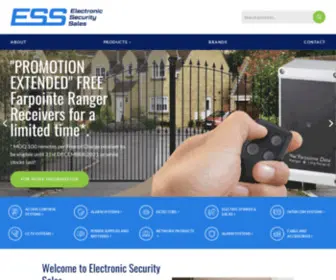 Esecuritysales.com(Electronic Security Sales) Screenshot