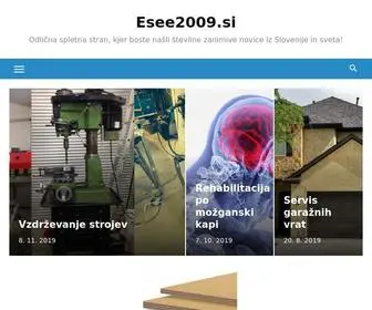 Esee2009.si(Vezane plo??e) Screenshot