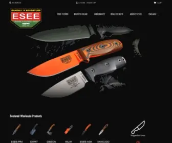 Eseeknives.com(ESEE Knives) Screenshot