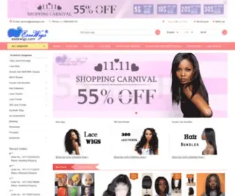 Eseewigs.com(Full Lace Human Hair Wigs) Screenshot