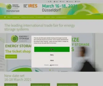 Eseexpo.com(ENERGY STORAGE EUROPE) Screenshot