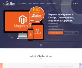 Esellertechnologies.com(Creating websites that improve sales) Screenshot
