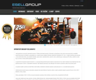 Esellgroup.cz(Internetové) Screenshot