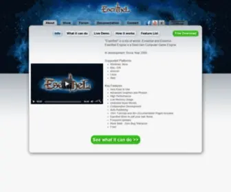 Esenthel.com(Esenthel Titan Engine) Screenshot