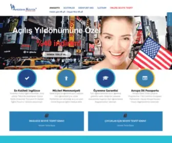 Esenyurtamerikankultur.com(Esenyurt Amerikan Kültür Yabancı Dil Kursu) Screenshot