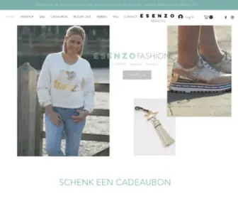 Esenzo.be(Esenzo FASHION) Screenshot