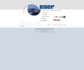 Eser.com.tr(ESER Musavirlik Muhendislik A.S) Screenshot