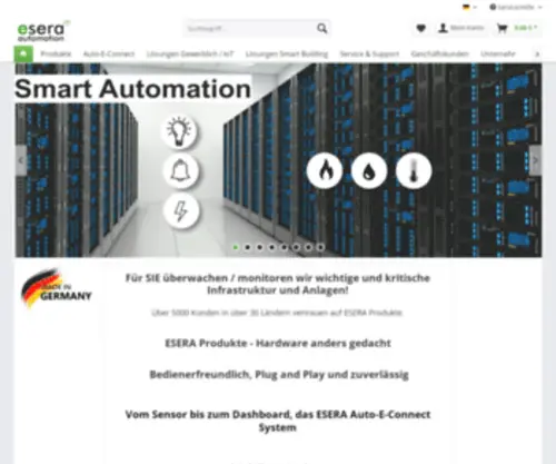 Esera.de(IoT und Smart Home ESERA) Screenshot