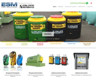 Eserbatoi.com.mx(ESM Fuel Solutions) Screenshot