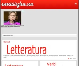 Eserciziinglese.com(Apache2 Debian Default Page) Screenshot