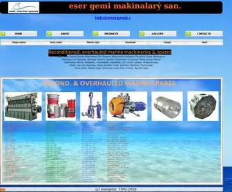 Esergemi.com(Eser) Screenshot