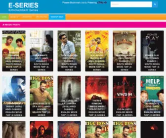 Eseries.com.pk(Entertainment Series) Screenshot