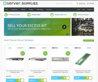 Eserversupplies.com(Trade in or Buy Used Computer Components) Screenshot