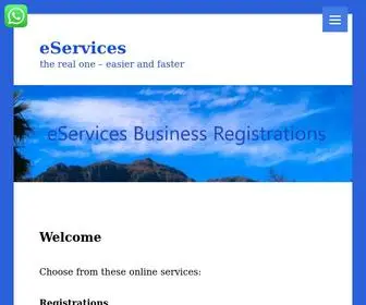 Eservices.co.za(Easier and faster) Screenshot