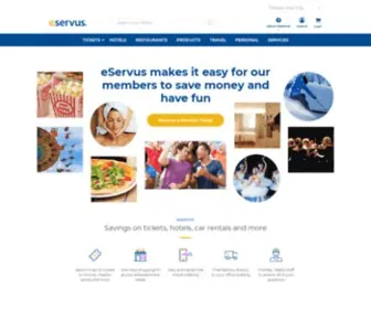 Eservus.com(Online Concierge Services) Screenshot