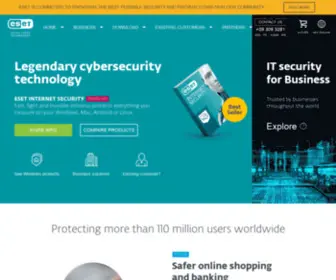 Eset.co.nz(Antivirus and Internet Security Solutions) Screenshot