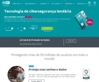 Eset.com.br(Antivírus e Proteção de última geração para internet) Screenshot