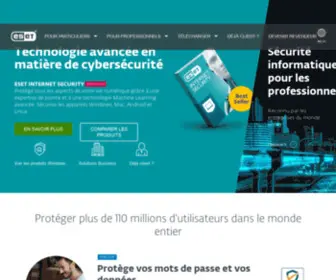 Eset.lu(Solutions Antivirus et Internet Security) Screenshot