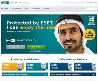 Eset.ws(Antivirus Software and Internet Security Solutions) Screenshot