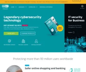 Esetafrica.com(Antivirus, Antimalware & Cybersecurity Solutions) Screenshot