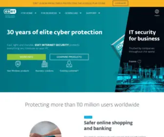 Esetng.com(Antivirus Software with Spyware and Malware Protection) Screenshot