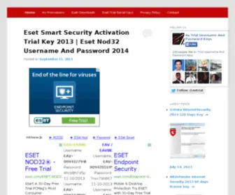 Esetserial.com(esetserial) Screenshot