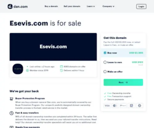 Esevis.com(Esevis) Screenshot