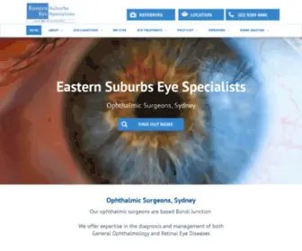 Eseyespecialists.com.au(Eastern Suburbs Eye Specialists) Screenshot