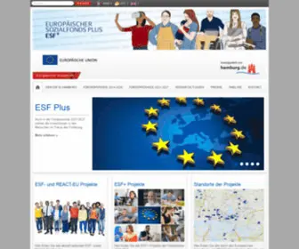 ESF-Hamburg.de(Wettbewerbsfähigkeit) Screenshot