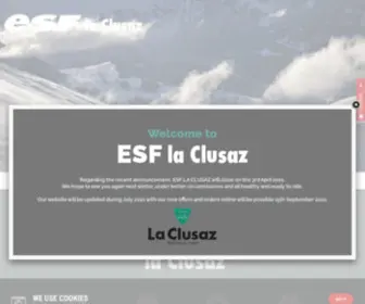 ESF-Laclusaz.com(ESF Laclusaz) Screenshot