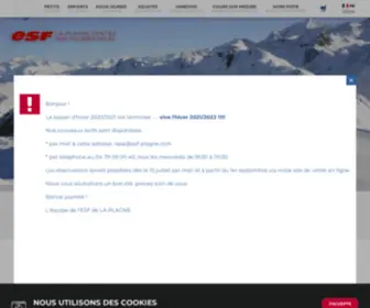 ESF-Laplagne.com(Esf La Plagne) Screenshot