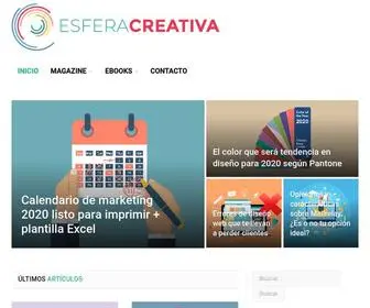 Esferacreativa.com(Esfera Creativa) Screenshot