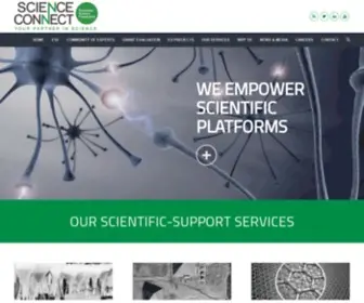 ESF.org(Science Connect) Screenshot