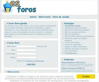 Esforos.com(OVHcloud accompagne votre évolution grâce au meilleur des infrastructures web) Screenshot