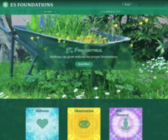 Esfoundations.com(This site) Screenshot