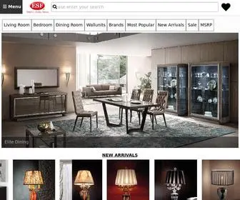Esfwholesalefurniture.com(Furniture Stores) Screenshot