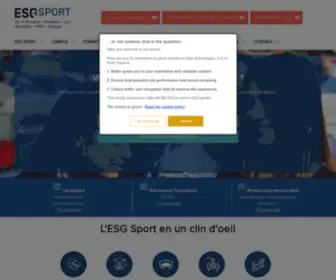 ESG-Sport.com(ESG Sport) Screenshot