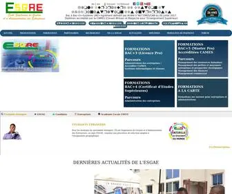 Esgae.org(La Grande École) Screenshot