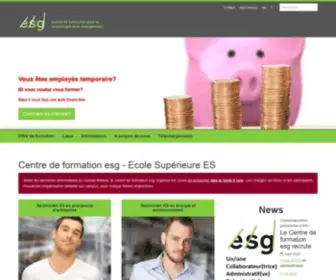 ESG.ch(L’Upgrade pour votre carrière) Screenshot