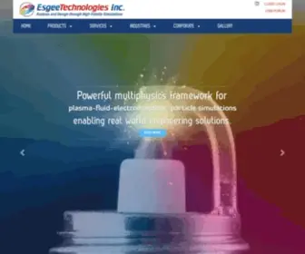 Esgeetech.com(Esgee Technologies) Screenshot