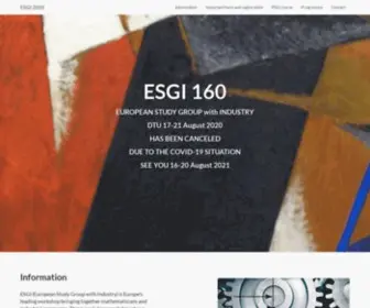 Esgi.dk(ESGI 2020) Screenshot