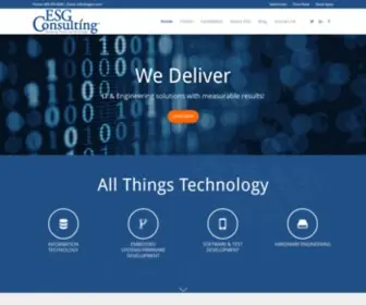 Esginc.com(IT & Engineering solutions with measurable results) Screenshot