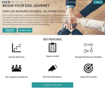 Esginfinite.com(The ESG Resources You Need) Screenshot