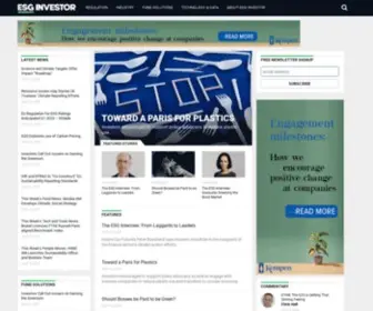 Esginvestor.net(Investing in the Future) Screenshot