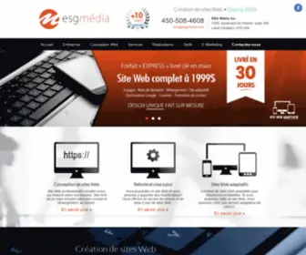 Esgmedia.com(ESG Média) Screenshot