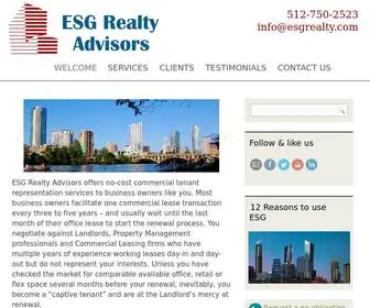 Esgrealty.com(ESG Realty) Screenshot