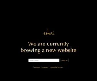 Eshaitea.com(Eshai Teas) Screenshot