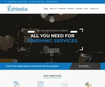 Eshbelia.com(Wood Manufacturing) Screenshot