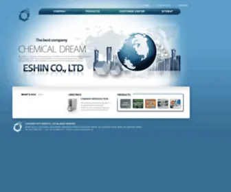 Eshinchem.com(Eshin Co) Screenshot