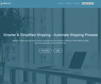 Eshipz.com(Logistics Automation) Screenshot